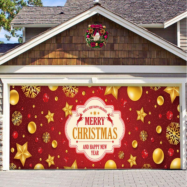 Free-giant Early Christmas Sale 49% OFF - 2023 Christmas Garage Door Decoration