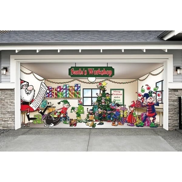 Free-giant Early Christmas Sale 49% OFF - 2023 Christmas Garage Door Decoration