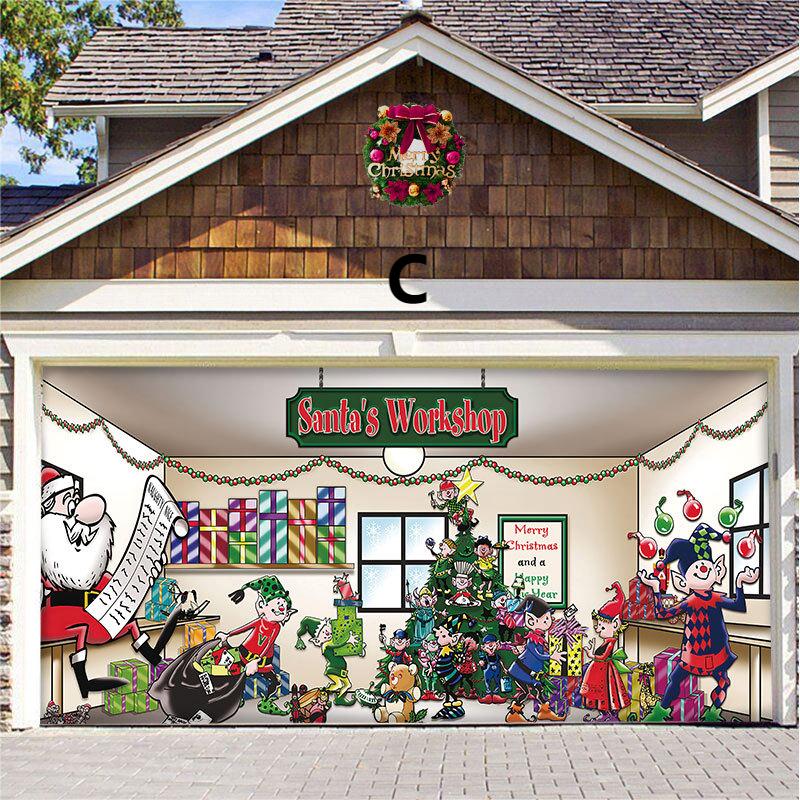 Free-giant Early Christmas Sale 49% OFF - 2023 Christmas Garage Door Decoration