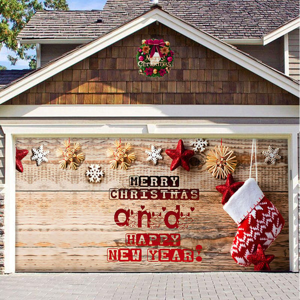 Free-giant Early Christmas Sale 49% OFF - 2023 Christmas Garage Door Decoration