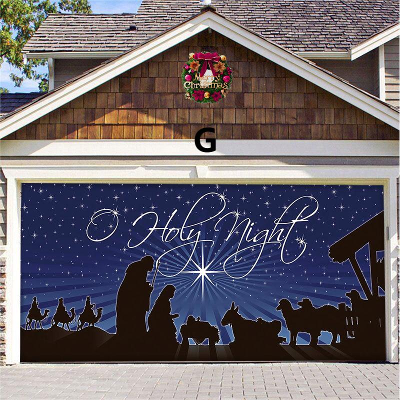 Free-giant Early Christmas Sale 49% OFF - 2023 Christmas Garage Door Decoration