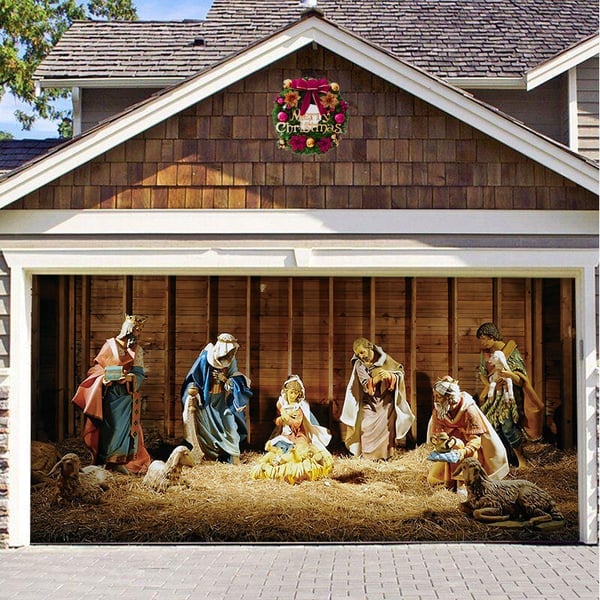 Free-giant Early Christmas Sale 49% OFF - 2023 Christmas Garage Door Decoration