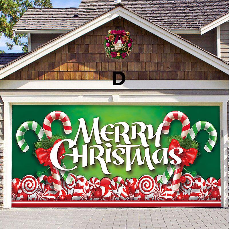 Free-giant Early Christmas Sale 49% OFF - 2023 Christmas Garage Door Decoration