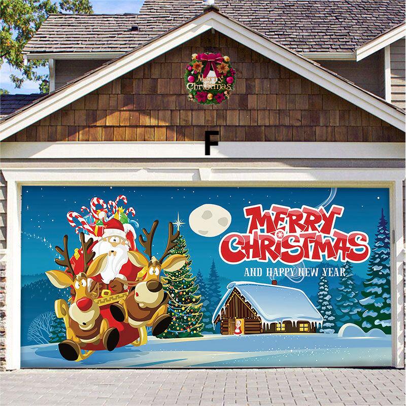 Free-giant Early Christmas Sale 49% OFF - 2023 Christmas Garage Door Decoration