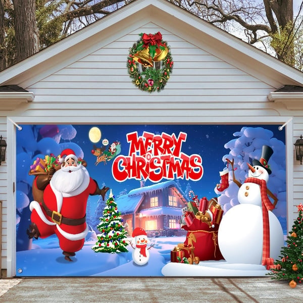 Free-giant Early Christmas Sale 49% OFF - 2023 Christmas Garage Door Decoration