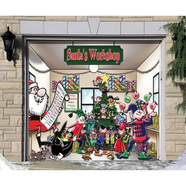 Free-giant Early Christmas Sale 49% OFF - 2023 Christmas Garage Door Decoration