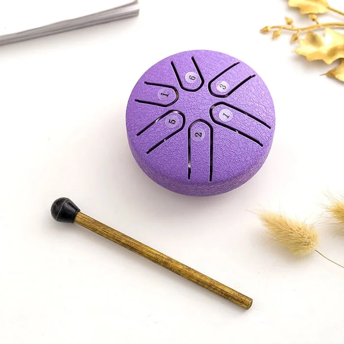 SimplyCie - Sale 49% OFF - Buddha Stones Mini Steel Tongue Drum Kit (3 Inch)