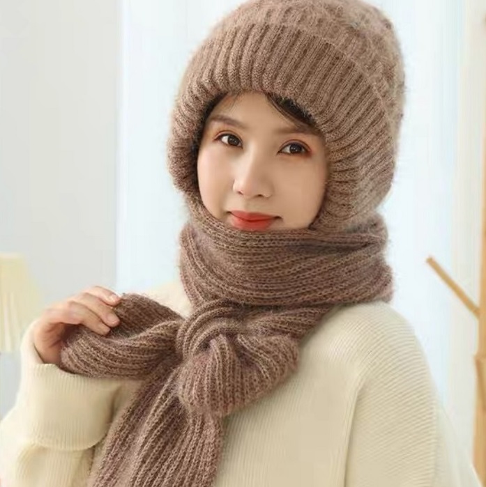 EARLY CHRISTMAS SALE 49% OFF - Integrated Ear Protection Windproof Cap Scarf