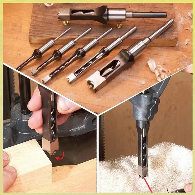 (EARLY CHRISTMAS SALE-49% OFF) Hollow Chisel Mortise Drill Tool & BUY 4 GET EXTRA 20% OFF