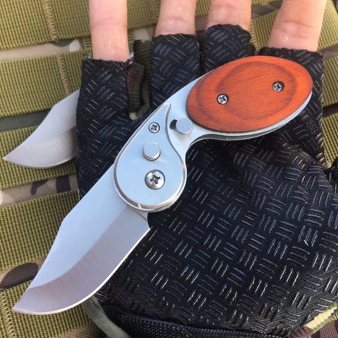 Early Christmas Sale 70% OFF - Wood Handle Outdoor Mini Folding Knife