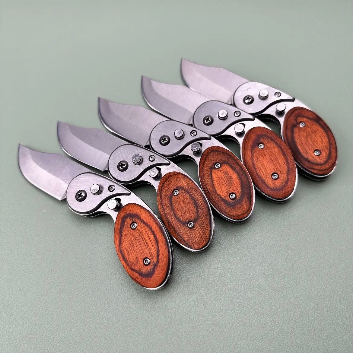 Early Christmas Sale 70% OFF - Wood Handle Outdoor Mini Folding Knife