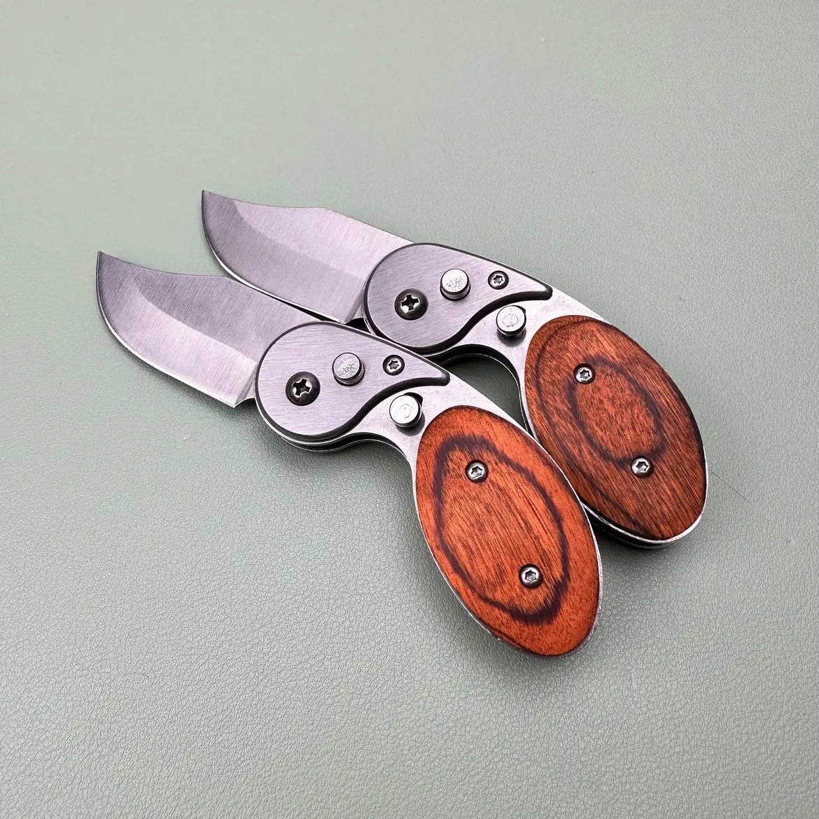 Early Christmas Sale 70% OFF - Wood Handle Outdoor Mini Folding Knife