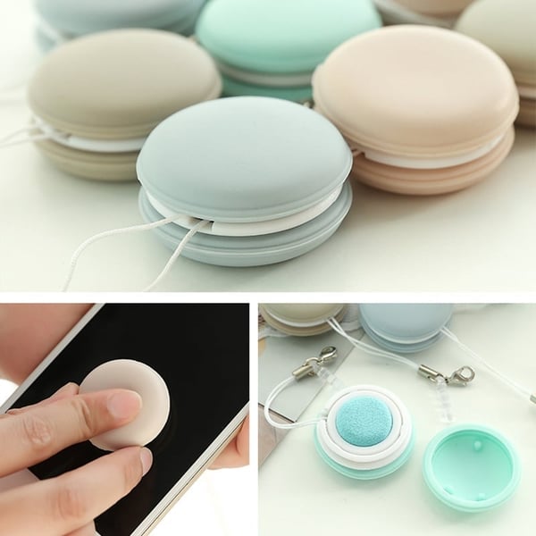 (Early Christmas Sale- SAVE 50% OFF) Macaron Phone Screen Cleaner - BUY 8 GET 8 FREE (16 PCS)