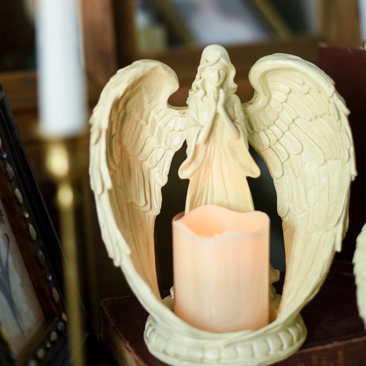 Elegant Angel Candlestick