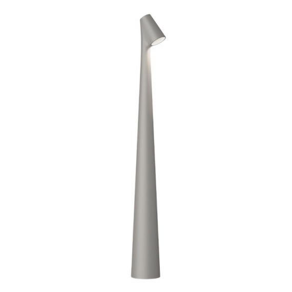 Elegant Slim Conical Stem Table Lamp - Portable & Dimmable LED Sculpting Light