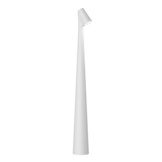 Elegant Slim Conical Stem Table Lamp - Portable & Dimmable LED Sculpting Light