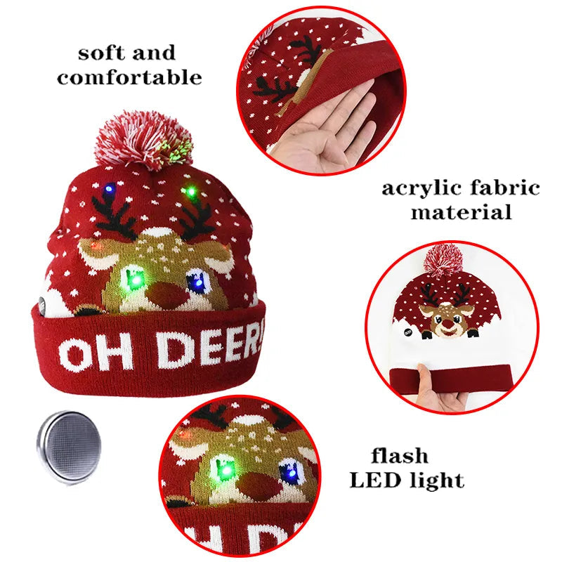 Festive GlowCap - Light Up Christmas!