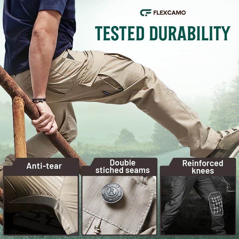 FlexCamo - LAST DAY 70% OFF - Tactical Waterproof Pants