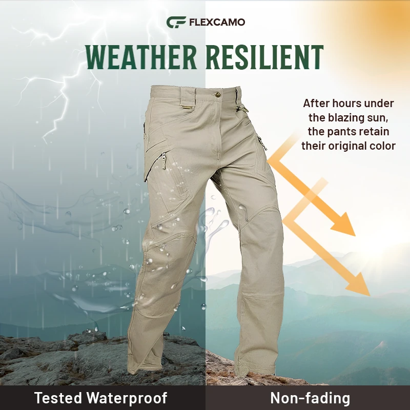 FlexCamo - LAST DAY 70% OFF - Tactical Waterproof Pants