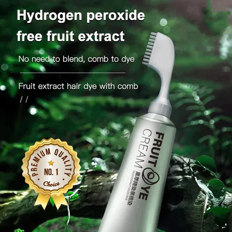 Fruit Essence Hair Dyeing Comb (50% OFF)