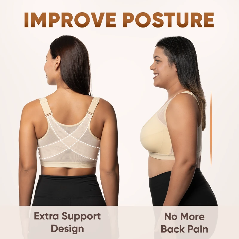 GoodyBra - All Day Comfort Wireless Back Support Bra