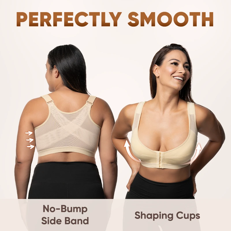 GoodyBra - All Day Comfort Wireless Back Support Bra