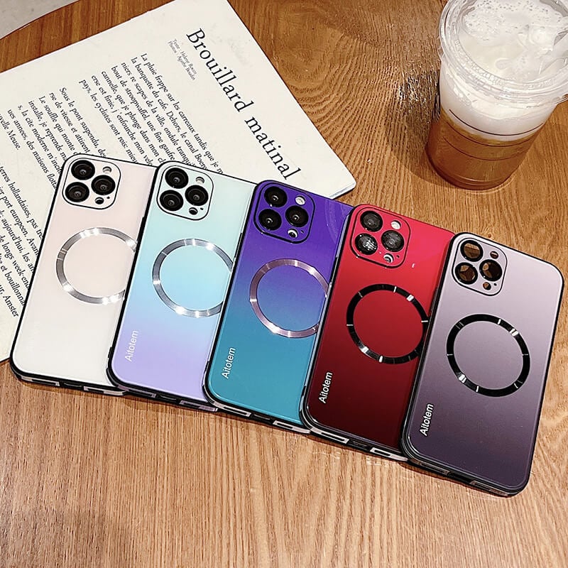 Gradient Case with Magnetic For iPhone