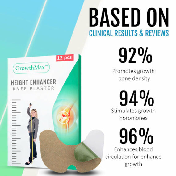 GrowthMax Height Enhancer Knee  Plaster - Last day of limited time event (60% OFF)