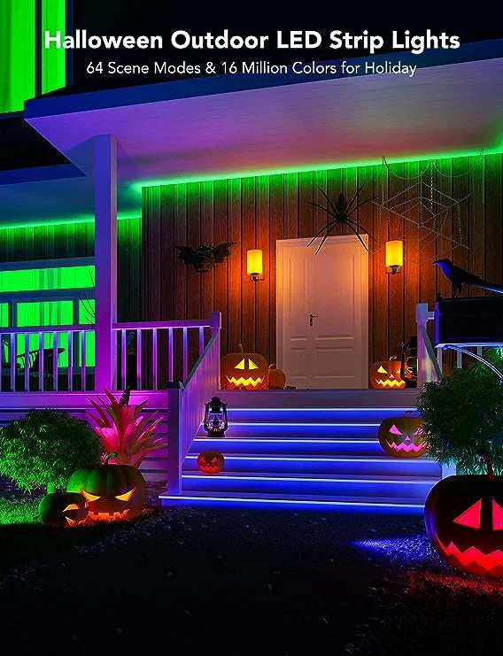 Halloween Sale 48% OFF - Wi-Fi Bluetooth Smart Led rgbic for outdoor