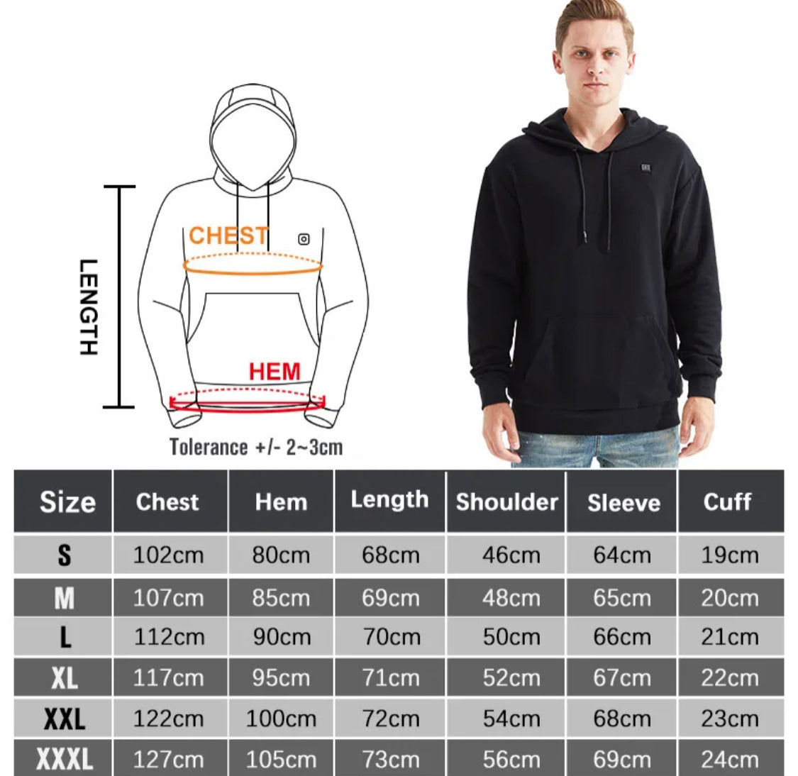 Heated Hoodie