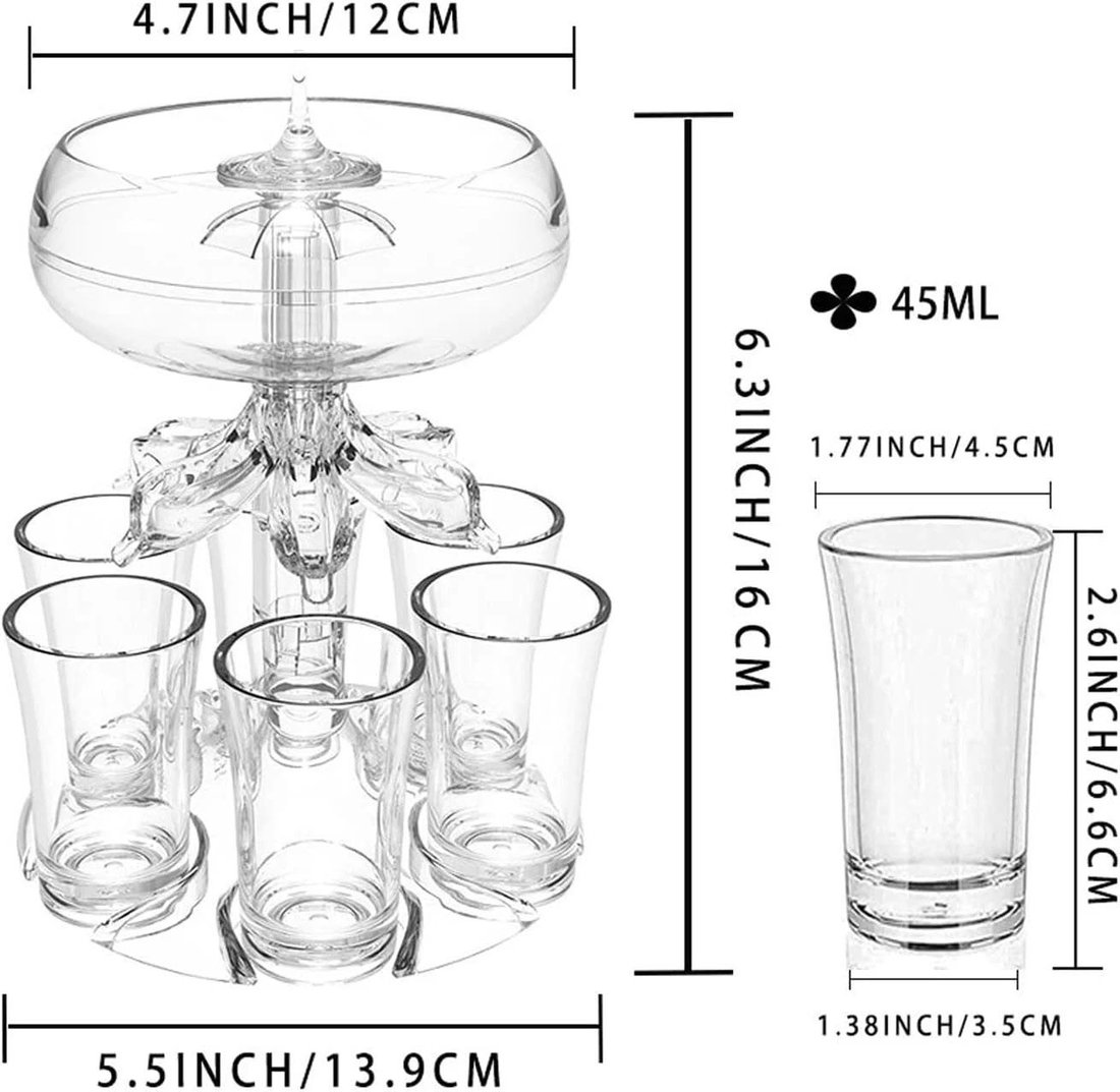 (HOT SALE) 2023 New 6 Shot Liquor Dispenser