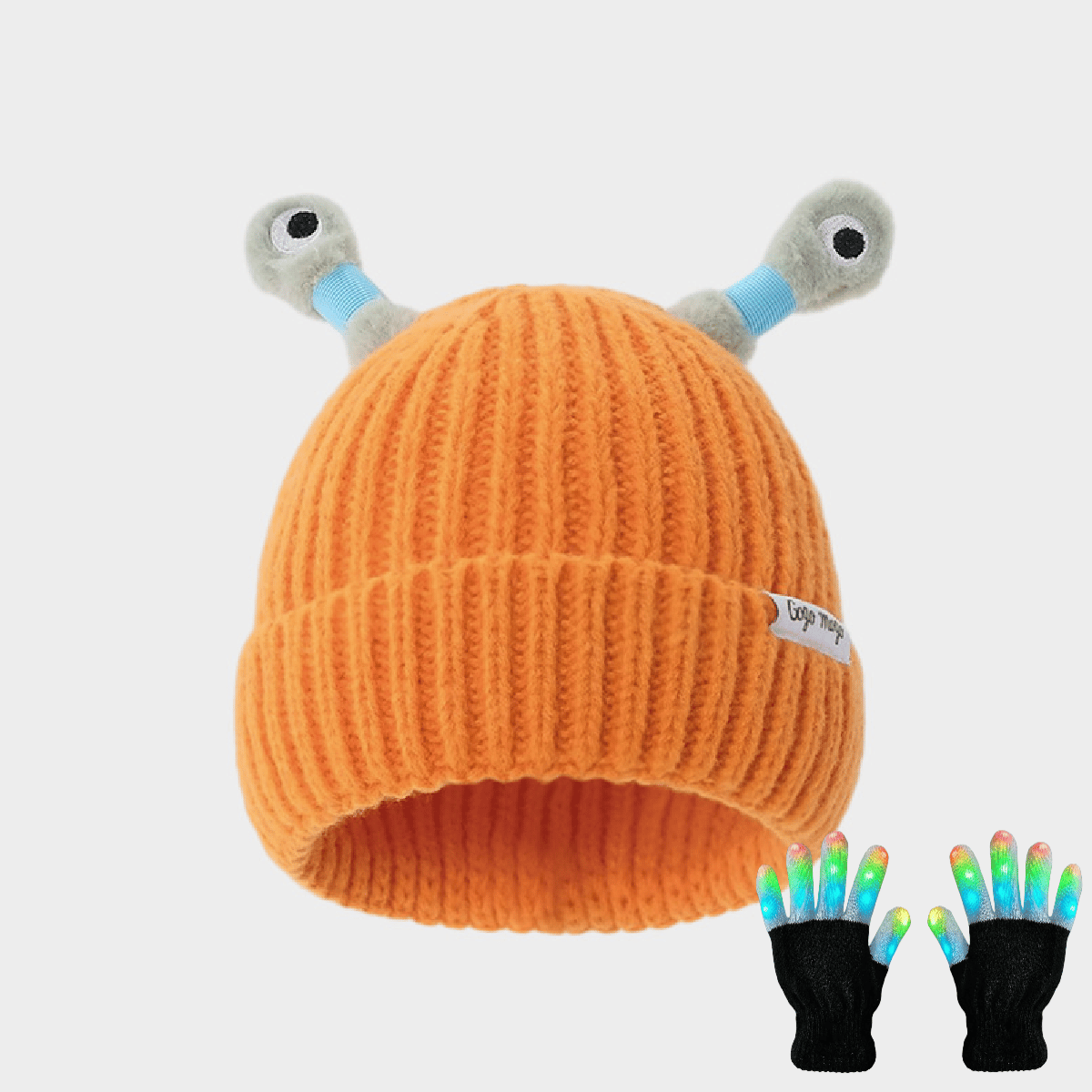 HOT SALE 49% OFF - Winter Parent-Child Cute Glowing Little Monster Knit Hat