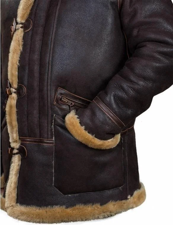 JACKET PILOT FROM SHEEPSKIN