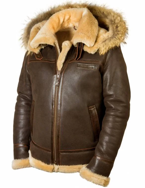 JACKET PILOT FROM SHEEPSKIN