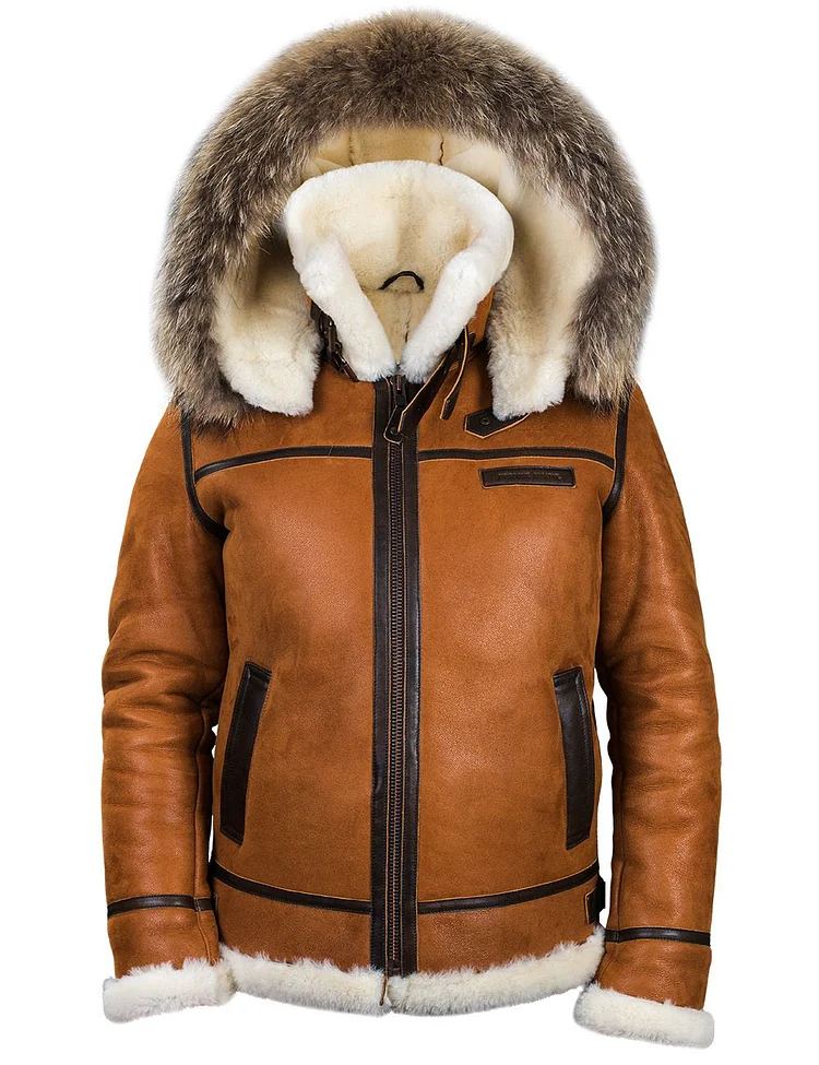 JACKET PILOT FROM SHEEPSKIN