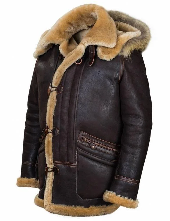 JACKET PILOT FROM SHEEPSKIN