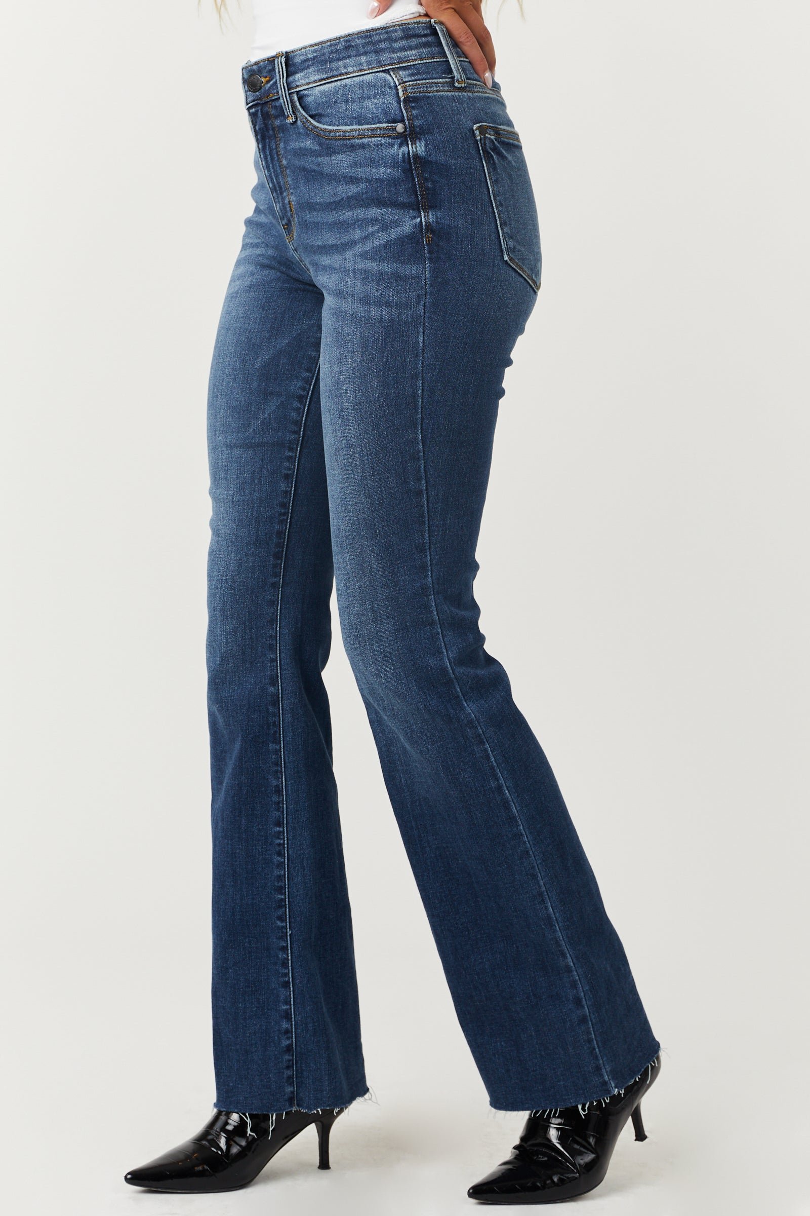 Judy Blue Mid-Rise Tummy Tuck Bootcut Jeans