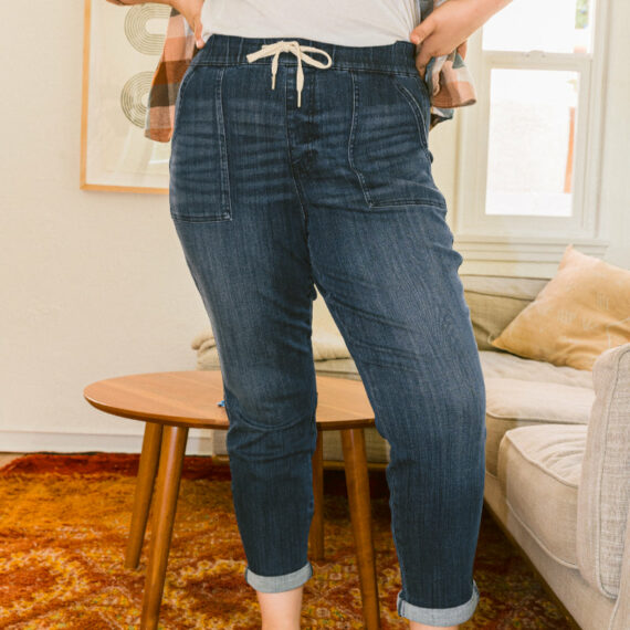 Judy Blue Pull On Denim Joggers