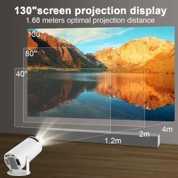 Kazenove - 4k Mini Spotlight Projector