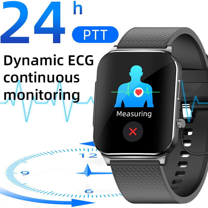 KH03 Health Smart Watch ECG/EKG Heart Rate Blood Pressure Blood Glucose Sedentary Reminder