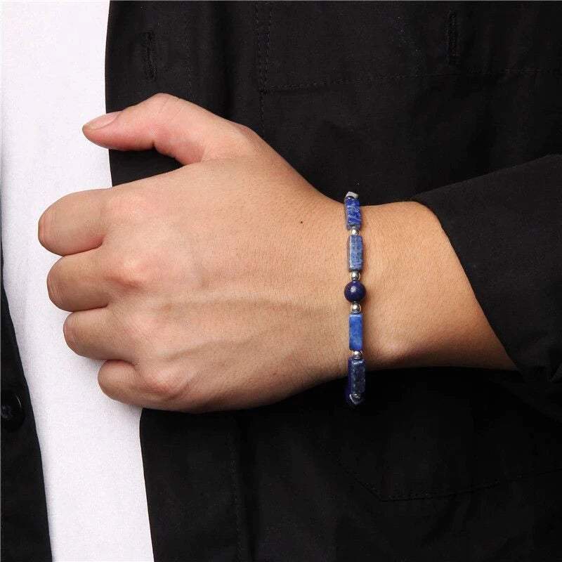 Lapis Lazuli Sleep & Pain Relief Bracelet Pack