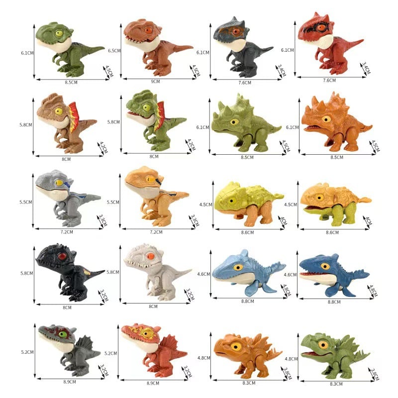 Last Day 50% OFF - Finger Biting Dinosaur Toy