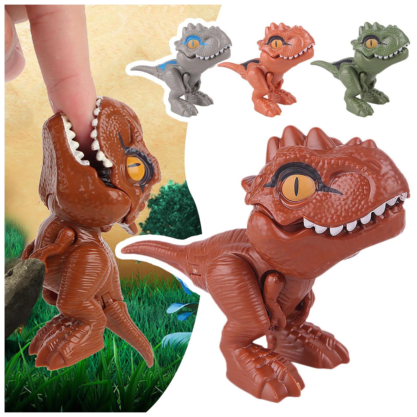 Last Day 50% OFF - Finger Biting Dinosaur Toy