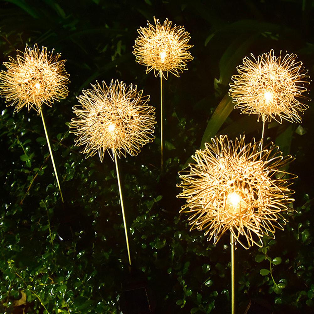 Last Day 50% OFF – IP65 Waterproof Solar Powered Dandelion Lights