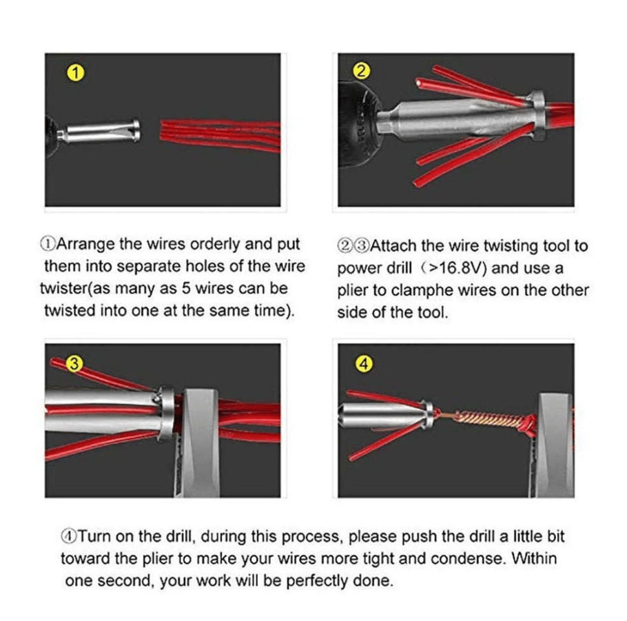 Last Day 70% OFF - Wire Stripping And Twisting Tool