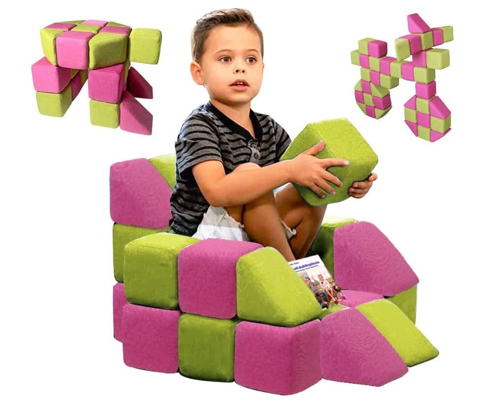 Last day clearance - Buy 2 Get 1 Free - Magnetic Soft Building Blocks for Kids, Magnetic Blocks