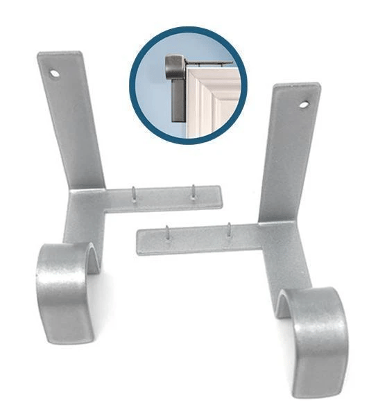 Last Day Promotion 49% OFF - No Drill Curtain Rod Brackets Holders