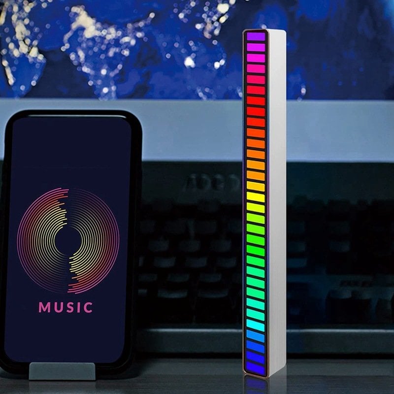 (Last Day Sale-49% OFF) - Wireless Sound Activated RGB Light Bar