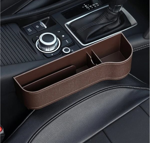 Leather Multifunctional Car Seat Organizer