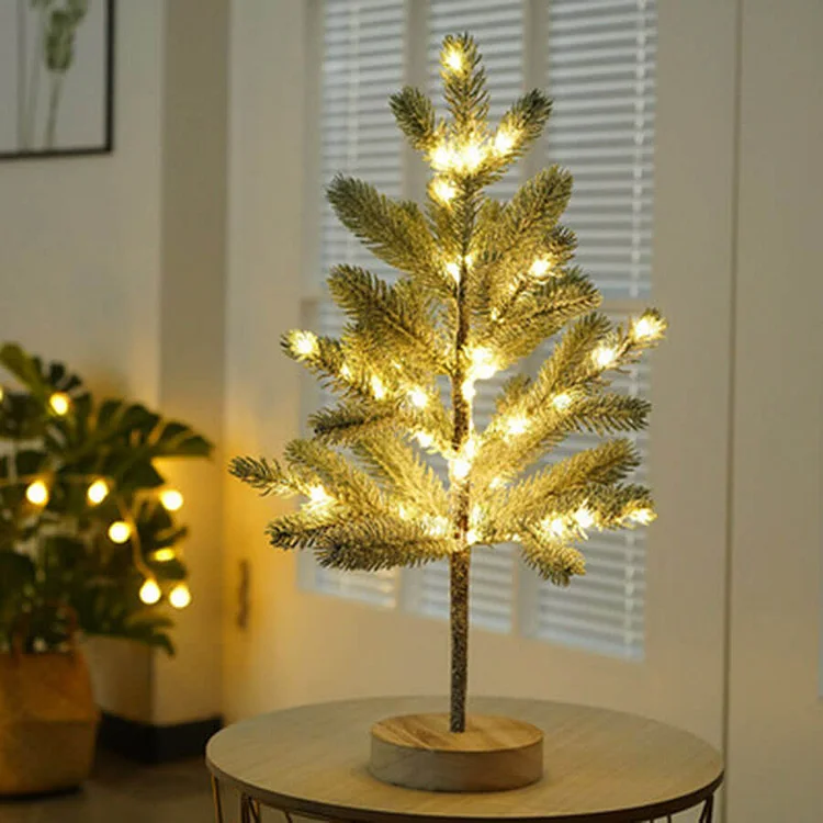 LED Christmas Pine Needle Tree Lights